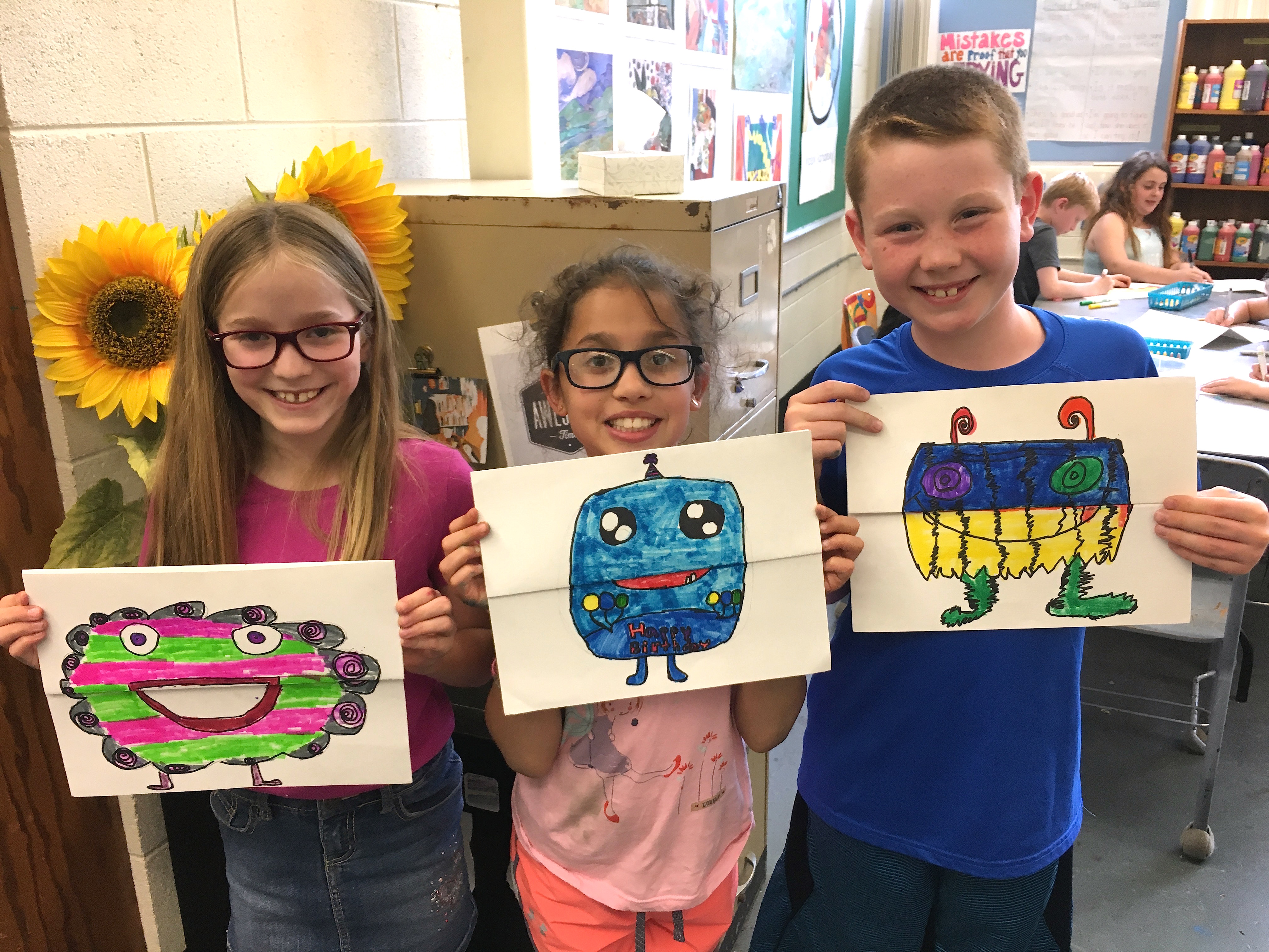 KINETIC ARTWORK BY 3RD GRADE! – Art with Mrs Filmore